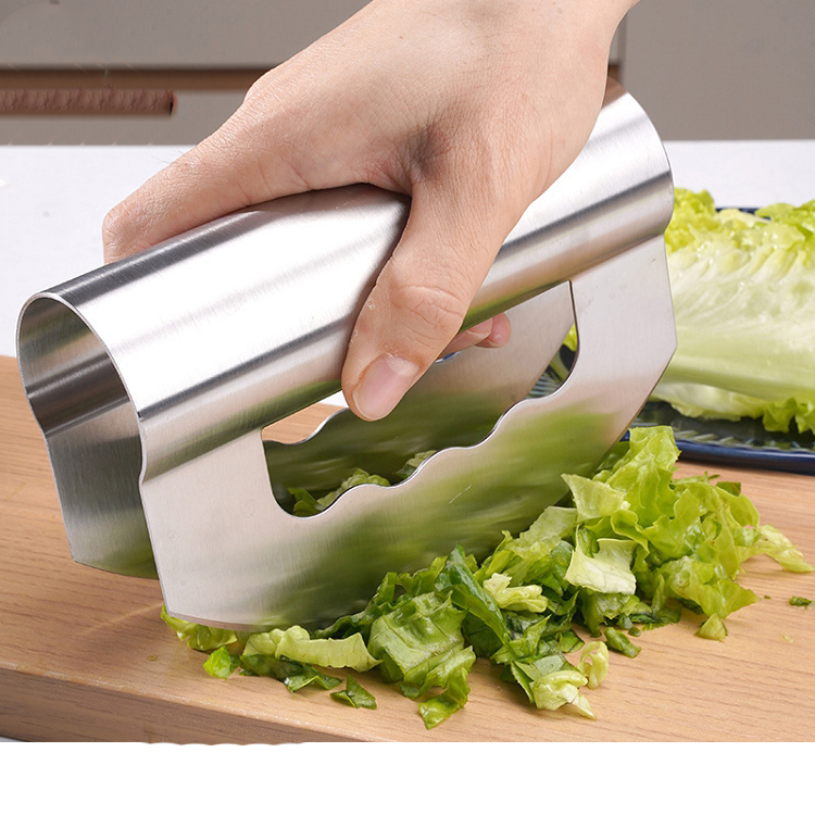 Amazon stainless steel double cut vegetables salad salad chopper vanilla cheese cheese cutting knife knife